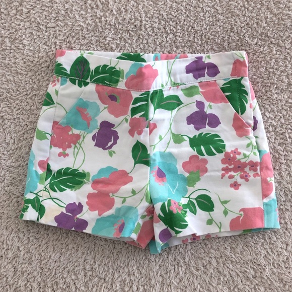 Janie and Jack floral shorts - Picture 1 of 4